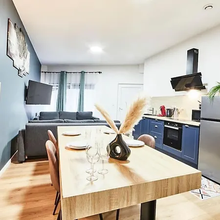 Rb-0D - Appartement Entier F3 Au Rdc De 1 A 6 Pers Mulhouse Exterior photo
